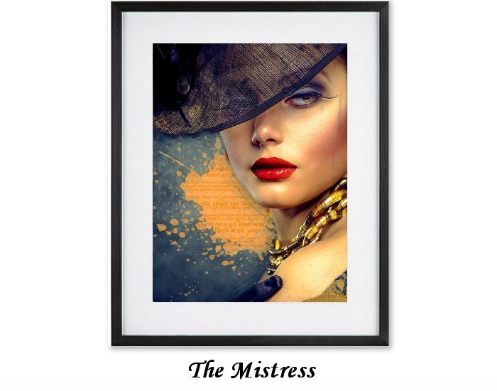 The Mistress Framed Print